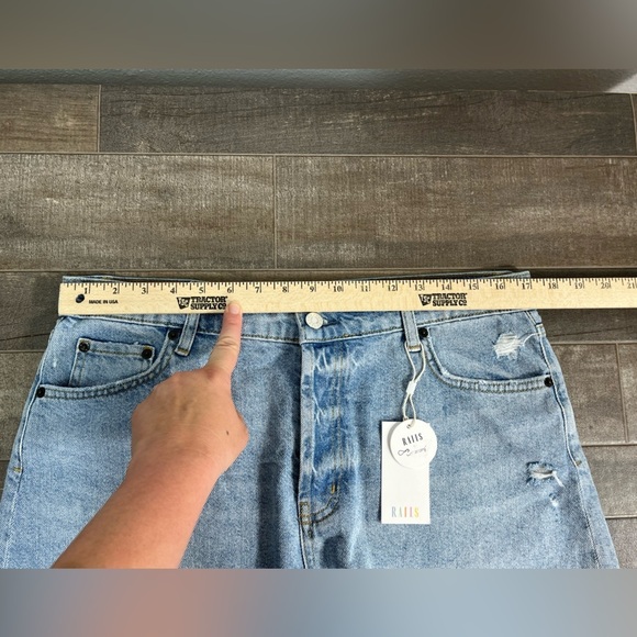 NEW Rails Zuma Shorts High Rise Cut Off Raw Hem - Picture 12 of 14